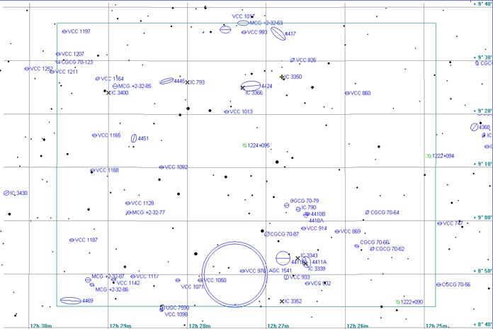 Map of Abell 1541 Region