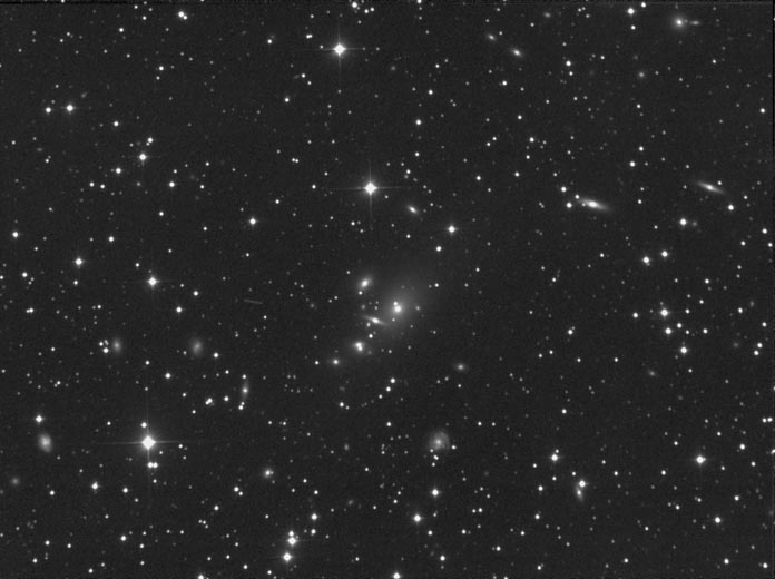 Galaxy Cluster in Andromeda