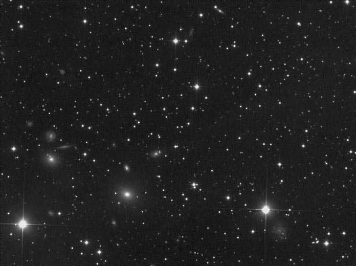 Galaxy Cluster in Triangulum