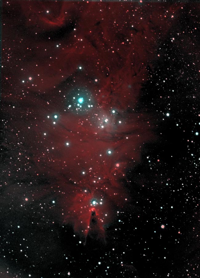 NGC2264 & Sh2-273 in H-α & OIII