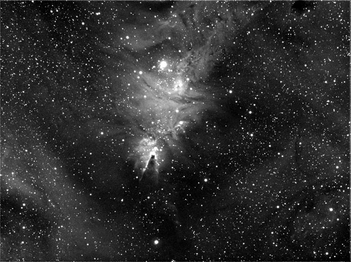 NGC2264 & Sh2-273 in Ha