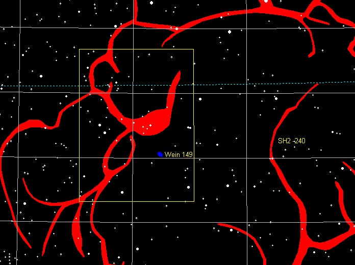 Simeis 147 (Sharpless 2-240) chart